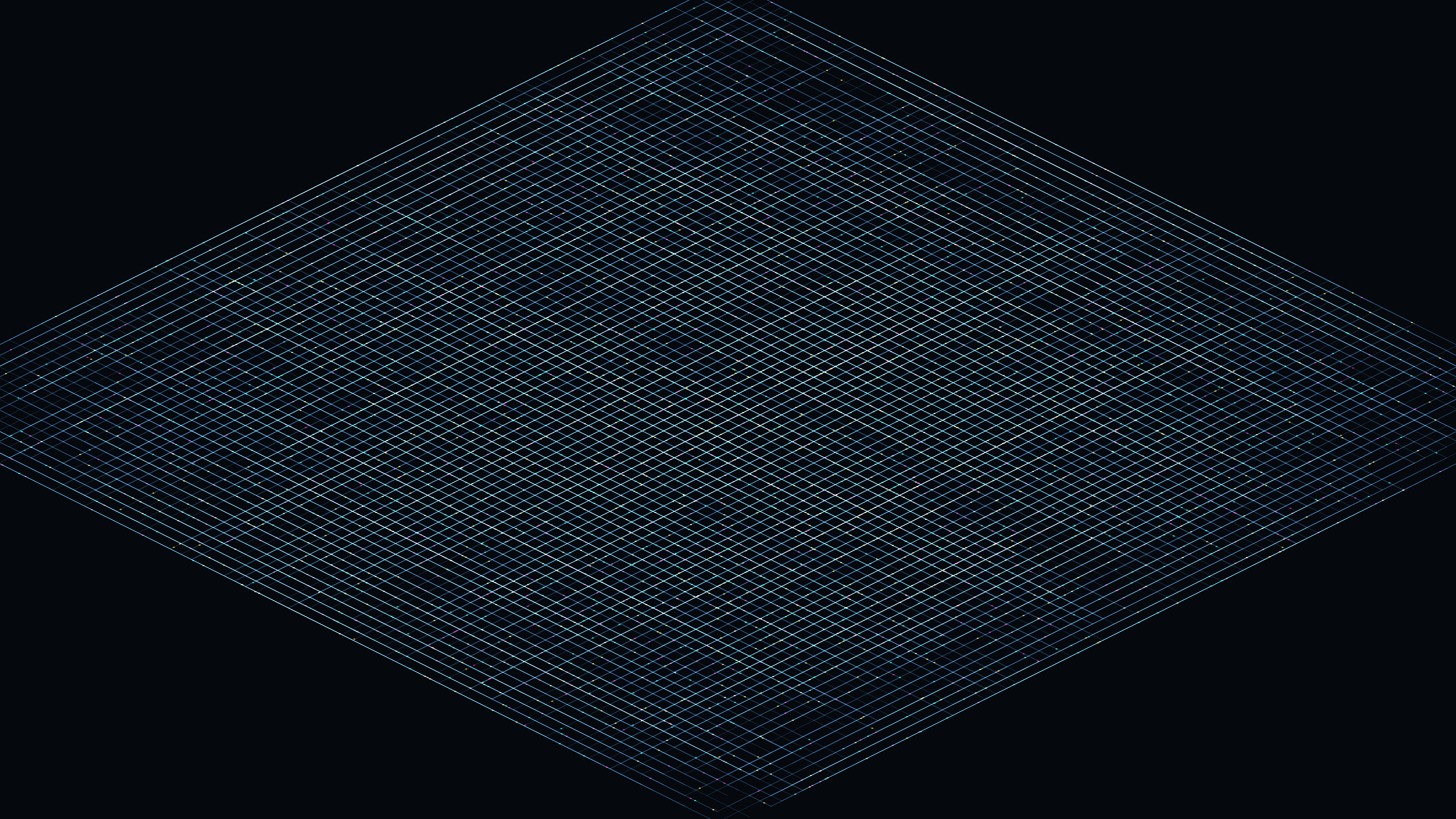 generative isometric cyber circuit board 2d p1