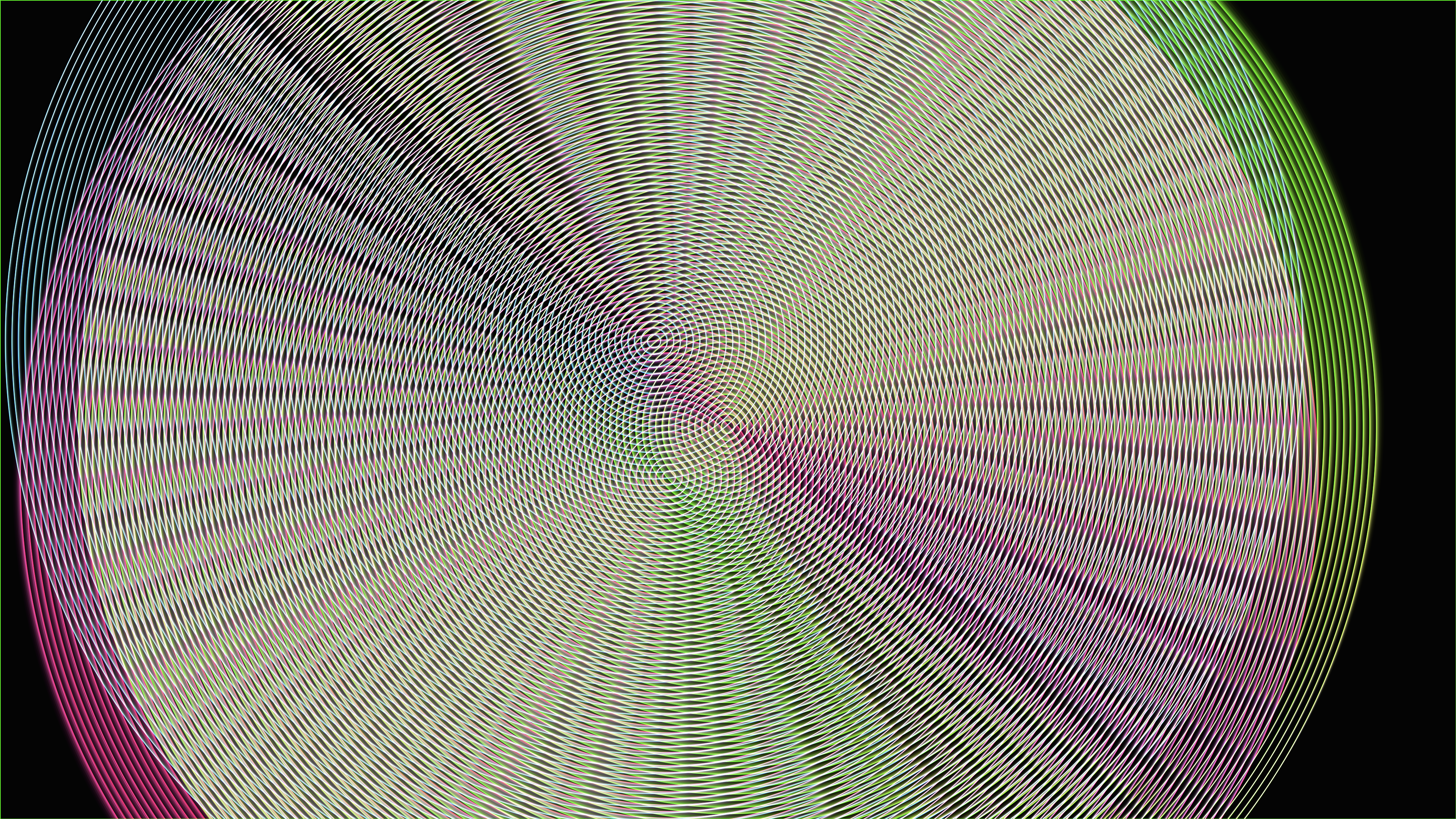 generative algorithmic geometric interference 2d p1