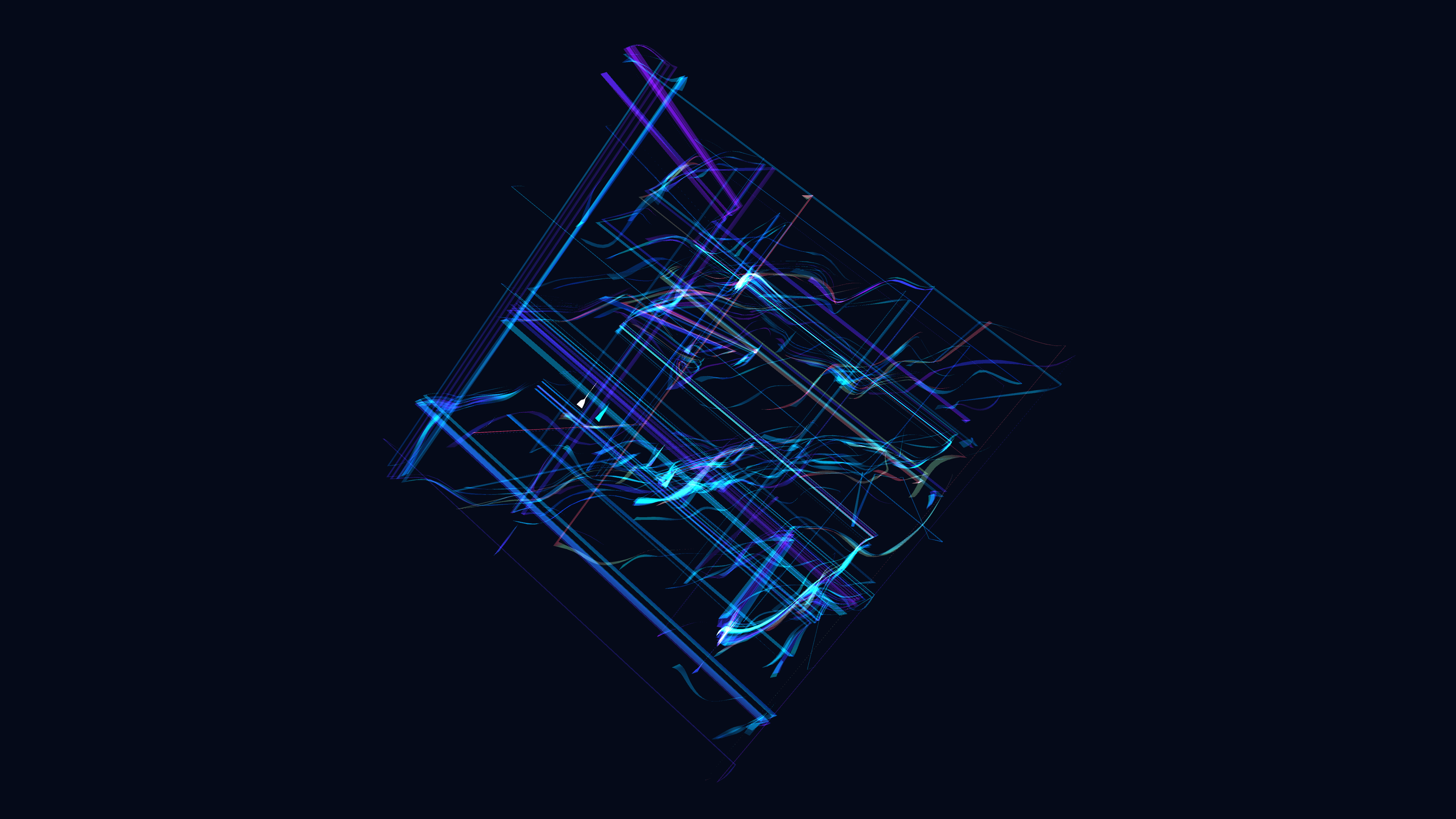 fluid vector field topology 3d p1