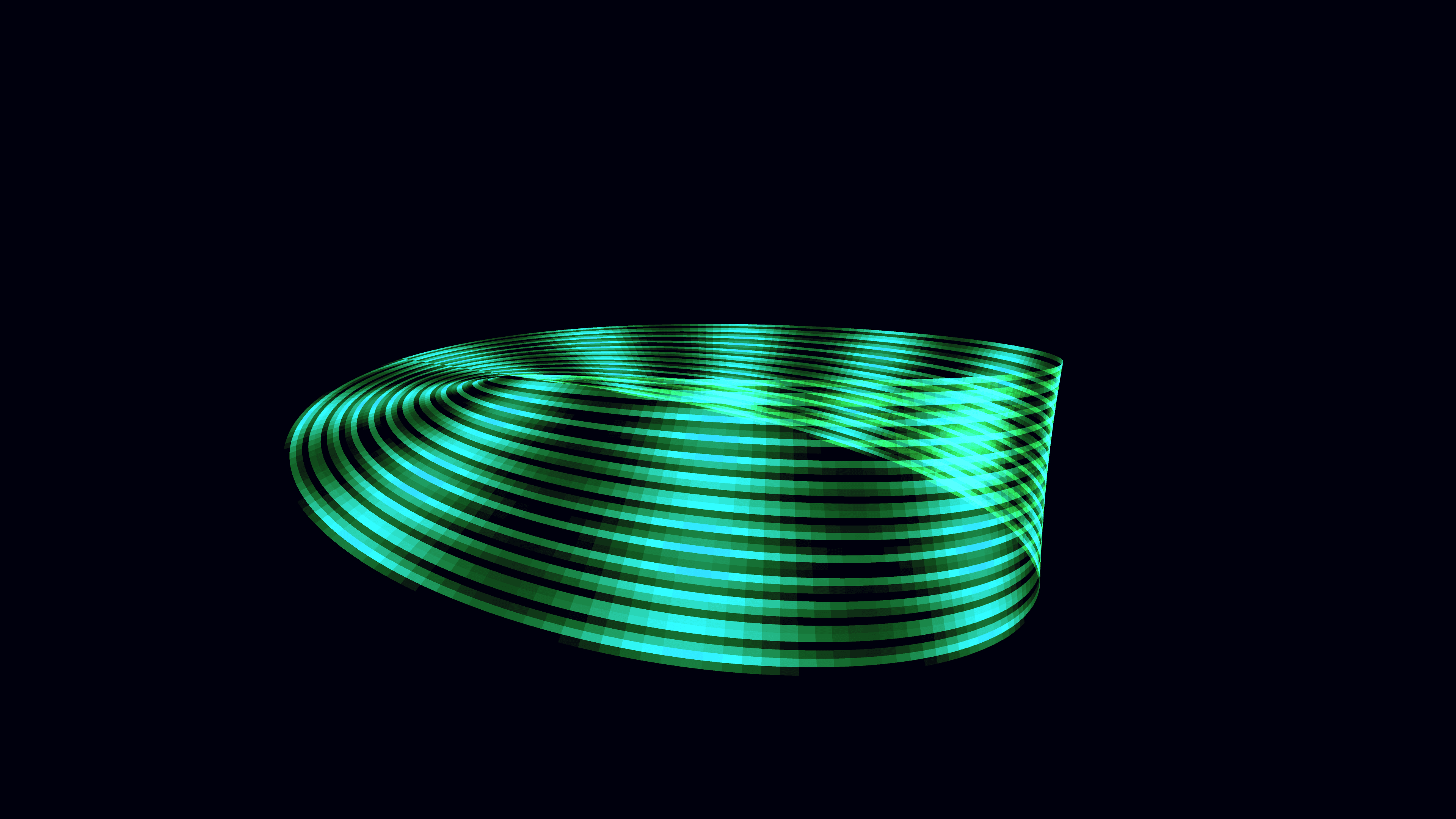 abstract topological mobius strip 3d p1